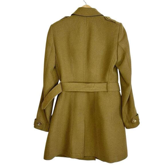 BURBERRY Didmoore Wool Cashmere Single Breasted Coat - Picture 3 of 9